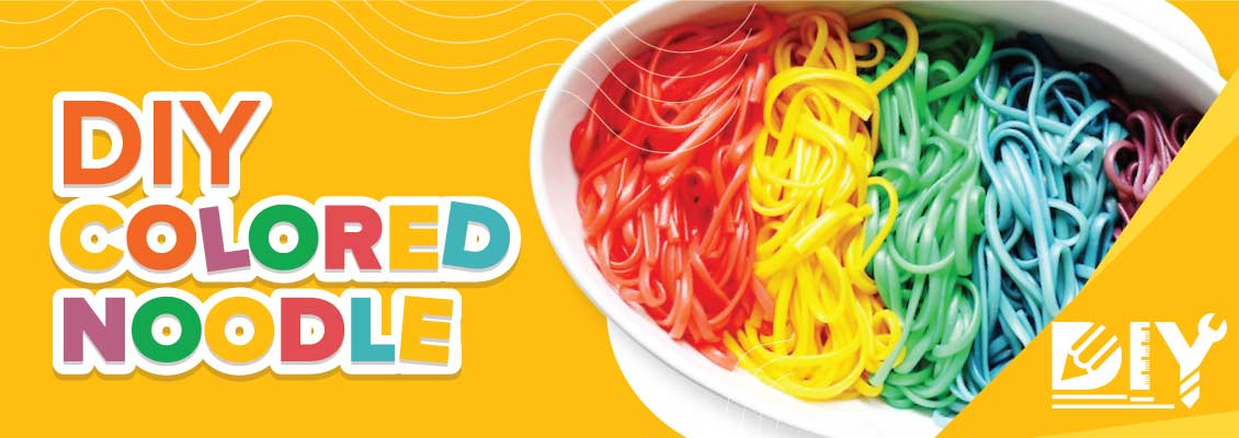 DIY Colored Noodle