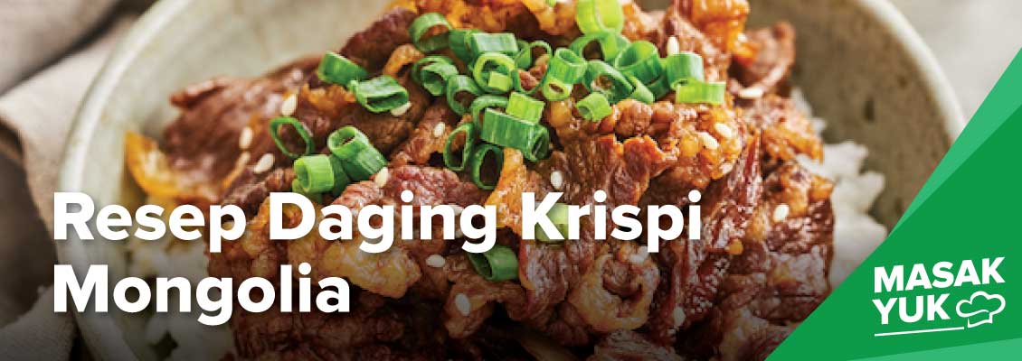 Resep Daging Krispi Mongolia