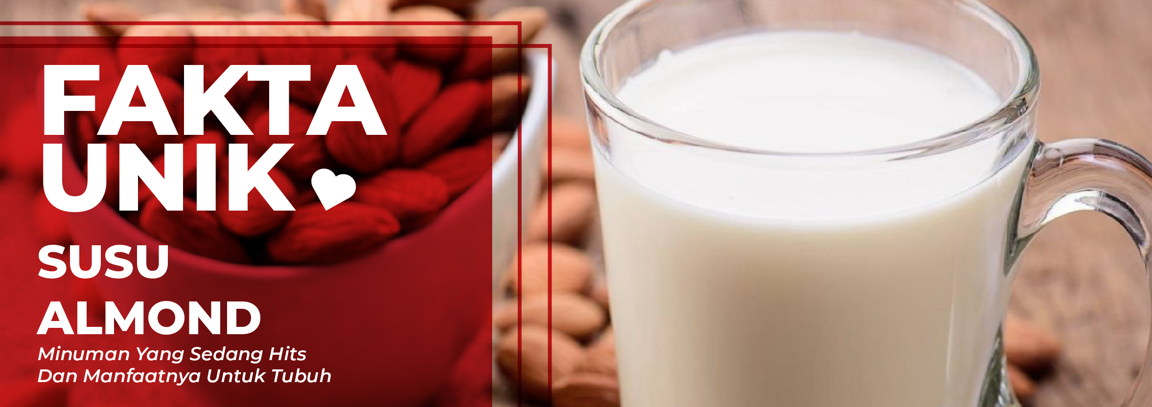 Fakta Unik: Susu Almond, Minuman Yang Sedang Hits Dan Manfaatnya Untuk Tubuh