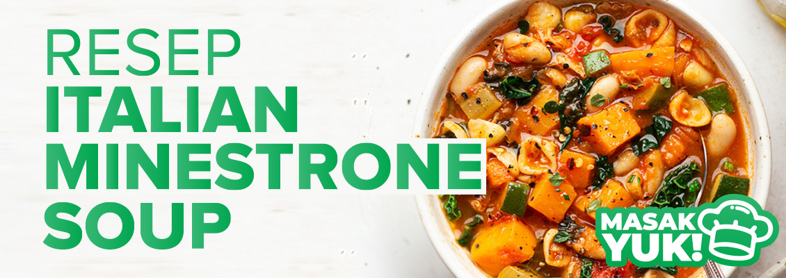 Resep Italian Minestrone Soup 