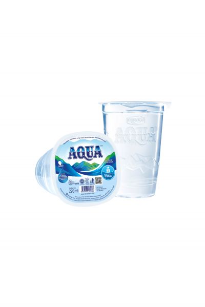 Promo Harga Aqua Air Mineral 220 ml - Yogya