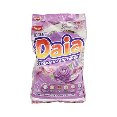 Promo Harga Daia Deterjen Bubuk + Softener Violet 1700 gr - Yogya