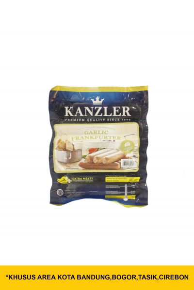 Promo Harga Kanzler Frankfurter Garlic 300 gr - Yogya