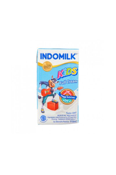 Promo Harga Indomilk Susu UHT Kids Full Cream 115 ml - Yogya