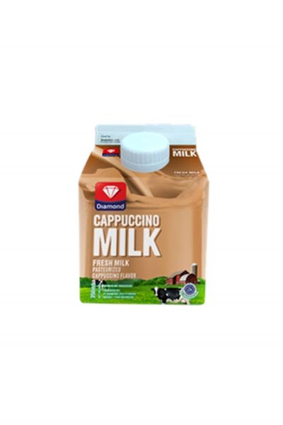 Promo Harga Diamond Fresh Milk Cappuccino 350 ml - Yogya