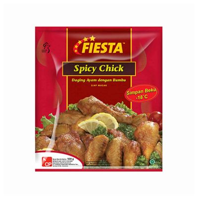 Promo Harga Fiesta Ayam Siap Masak Spicy Chick 500 gr - Yogya