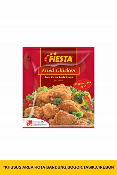 Promo Harga Fiesta Ayam Siap Masak Fried Chicken 500 gr - Yogya