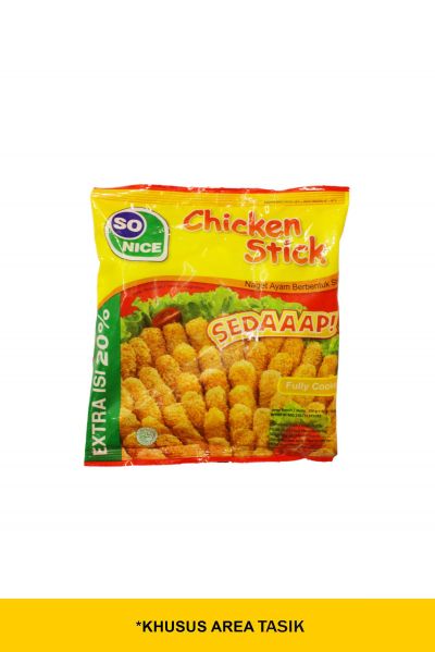 Promo Harga SO NICE Sedaap Chicken Stick 250 gr - Yogya