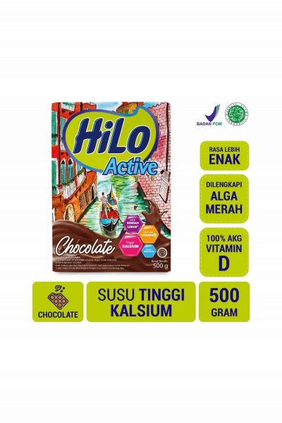 Promo Harga Hilo Active Chocolate 500 gr - Yogya
