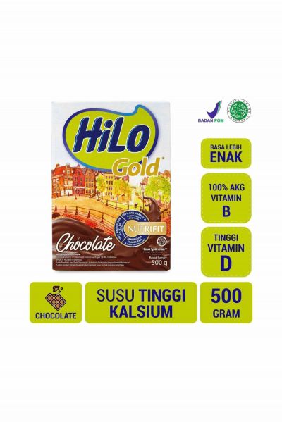 Promo Harga Hilo Gold Chocolate 500 gr - Yogya