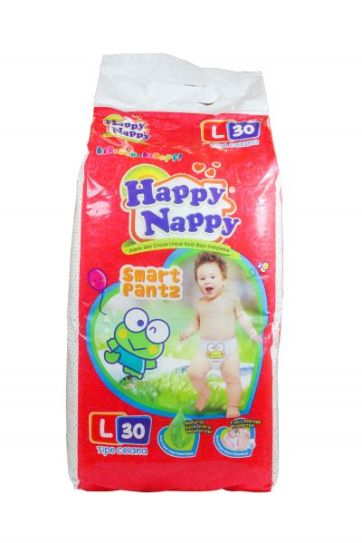Promo Harga Happy Nappy Smart Pantz Diaper L30 30 pcs - Yogya
