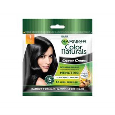 Promo Harga Garnier Hair Color 1 Hitam Alami 40 ml - Yogya