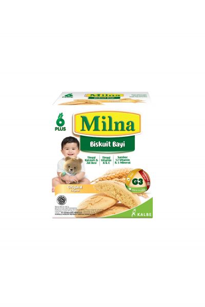 Promo Harga Milna Biskuit Bayi 6 Original 130 gr - Yogya