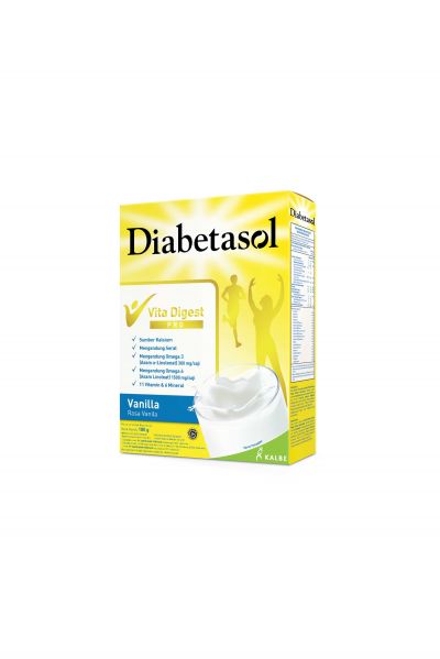 Promo Harga Diabetasol Special Nutrition for Diabetic Vanilla 180 gr - Yogya