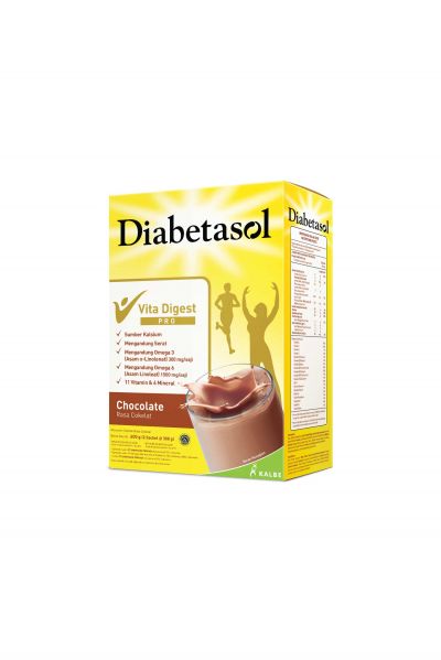 Promo Harga Diabetasol Special Nutrition for Diabetic Chocolate 600 gr - Yogya
