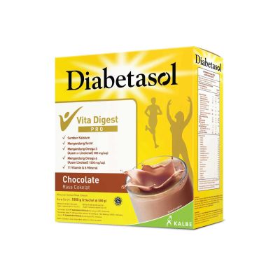 Promo Harga Diabetasol Special Nutrition for Diabetic Chocolate 1000 gr - Yogya