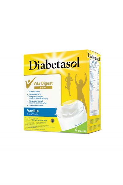 Promo Harga Diabetasol Special Nutrition for Diabetic Vanilla 1000 gr - Yogya