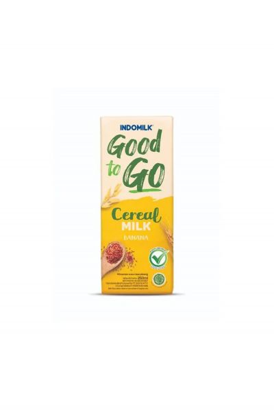 Promo Harga Indomilk Good To Go Banana Cereal 250 ml - Yogya