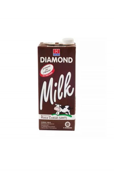 Promo Harga Diamond Milk UHT Chocolate 1000 ml - Yogya