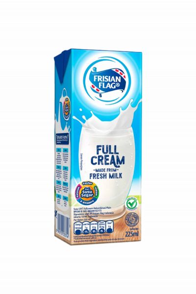 Promo Harga Frisian Flag Susu UHT Purefarm Full Cream 225 ml - Yogya
