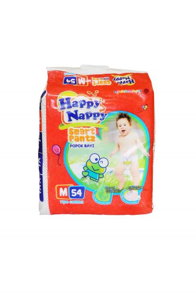 Promo Harga Happy Nappy Smart Pantz Diaper M54 54 pcs - Yogya