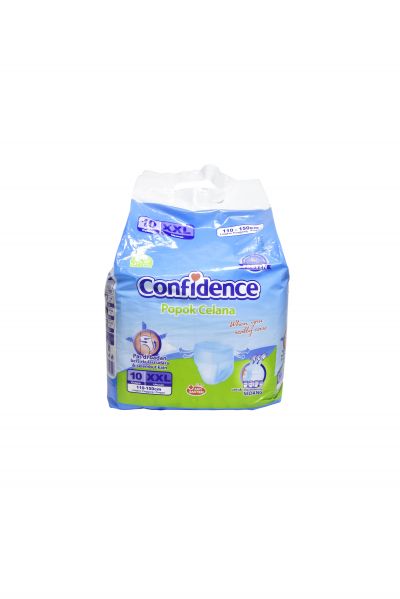 Promo Harga Confidence Adult Diapers Pants XXL10 10 pcs - Yogya