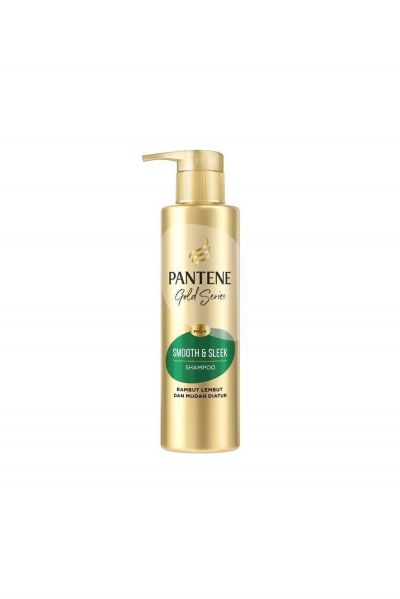 Promo Harga PANTENE Gold Shampoo Smooth & Sleek 270 ml - Yogya