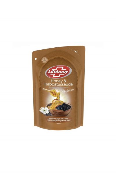 Promo Harga Lifebuoy Body Wash New Series Honey & Habbatussauda 450 ml - Yogya