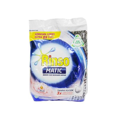 Promo Harga Rinso Detergent Matic Powder Front Load + Molto 2000 gr - Yogya