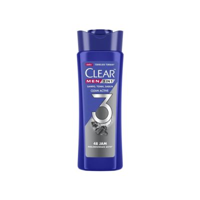 Promo Harga Clear Men Shampoo Active Clean 160 ml - Yogya