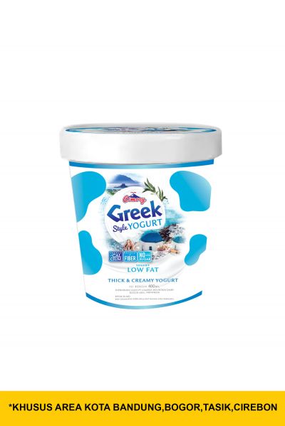 Promo Harga Cimory Greek Style Yogurt Low Fat 400 ml - Yogya
