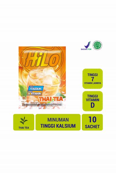 Promo Harga Hilo Minuman Serbuk Thai Tea 15 gr - Yogya