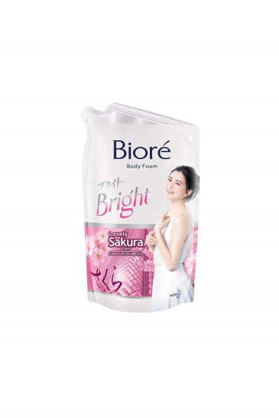 Promo Harga Biore Body Foam Bright Lovely Sakura Scent 800 ml - Yogya