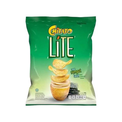 Promo Harga Chitato Lite Snack Potato Chips Seaweed 68 gr - Yogya