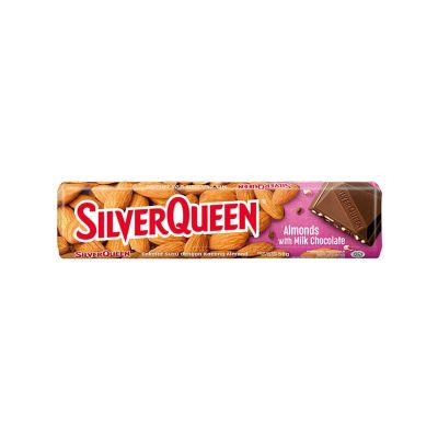 Promo Harga Silver Queen Chocolate Almonds 58 gr - Yogya