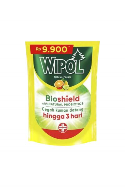 Promo Harga Wipol Bioshield Citrus Fresh 450 ml - Yogya