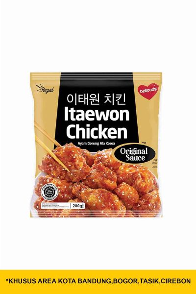 Promo Harga Belfoods Royal Ayam Goreng Ala Korea Itaewon Chicken 200 gr - Yogya