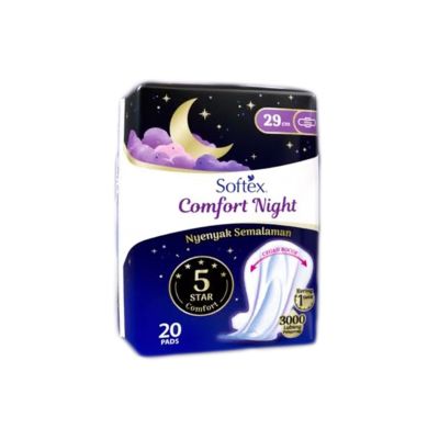 Promo Harga Softex Comfort Night Wing 29cm 20 pcs - Yogya