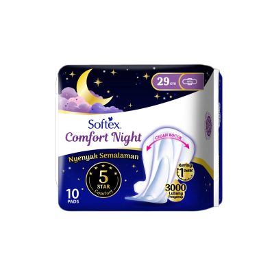 Promo Harga Softex Comfort Night Wing 29cm 10 pcs - Yogya