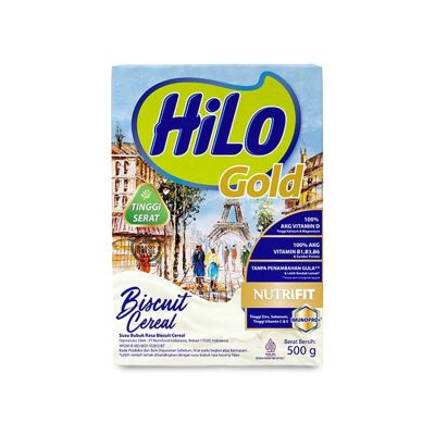 Promo Harga Hilo Gold Biscuit Cereal 500 gr - Yogya