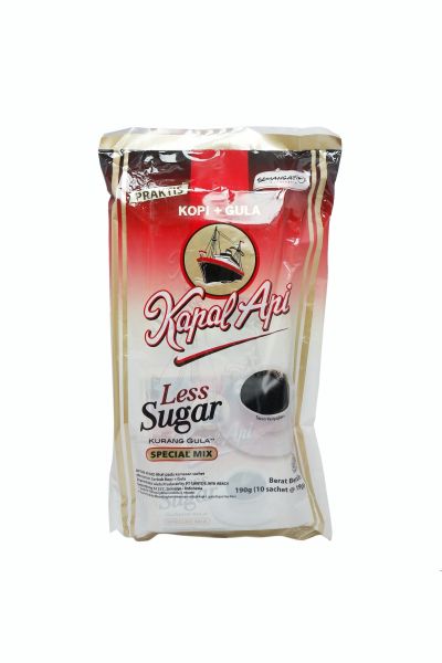 Promo Harga Kapal Api Special Mix Less Sugar per 10 sachet 21 gr - Yogya