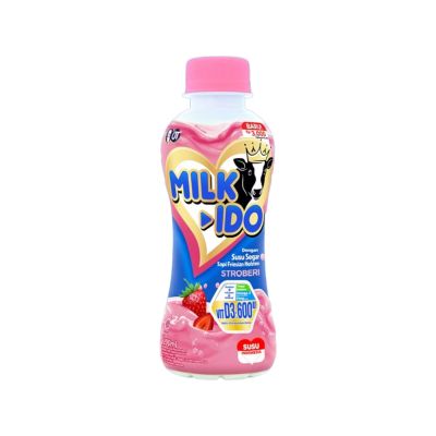 Promo Harga Milk Ido Susu Segar Strawberry 200 ml - Yogya