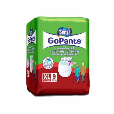 Promo Harga Sensi GoPants Adult Diapers XL9 9 pcs - Yogya