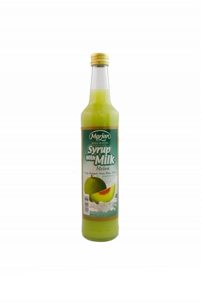 Promo Harga Marjan Syrup with Milk Melon 460 ml - Yogya