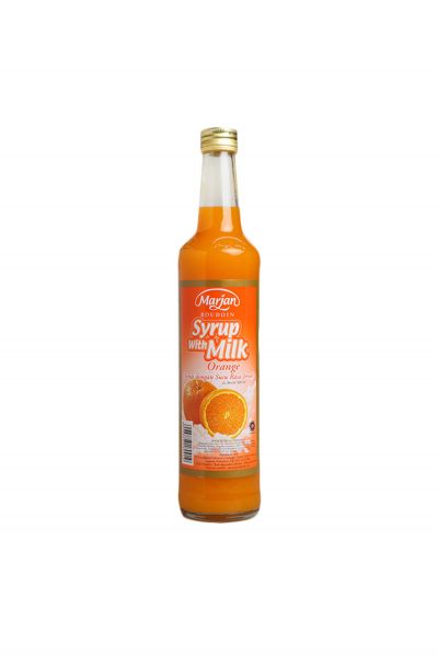 Promo Harga Marjan Syrup with Milk Orange 460 ml - Yogya