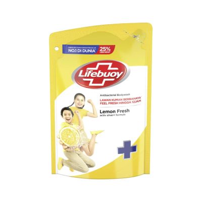 Promo Harga Lifebuoy Body Wash Lemon Fresh 450 ml - Yogya