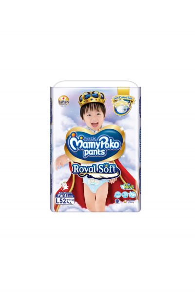 Promo Harga Mamy Poko Pants Royal Soft L52 52 pcs - Yogya