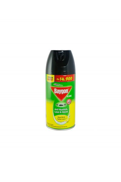 Promo Harga BAYGON Insektisida Spray Citrus Fresh 200 ml - Yogya
