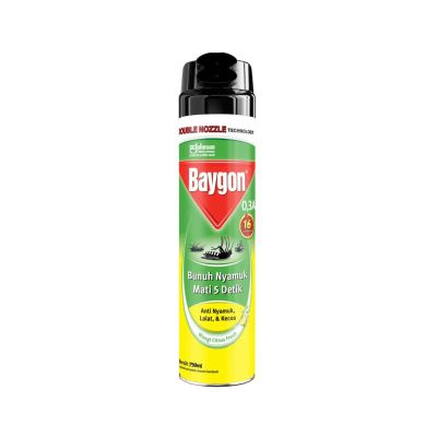 Promo Harga Baygon Insektisida Spray Citrus Fresh 750 ml - Yogya